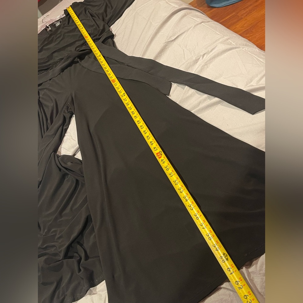 dressbarn Black Maxi jumpsuit Plus XL - Picture 10 of 10